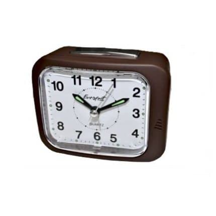 Reloj Despertador Eurofest marrón despertadores en pamplona comprar online relojes despertadores clásicos festina eurofest joyería juan luis larráyoz