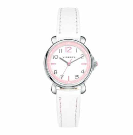 Reloj Viceroy niña rosa blanco Joyería Juan Luis Larráyoz pamplona regalo primera comunión reloj comunión joyería relojería online