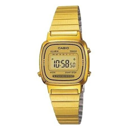 Reloj Casio Vintage dorado mini comprar relojes casio retro en pamplona joyerías juan luis larráyoz