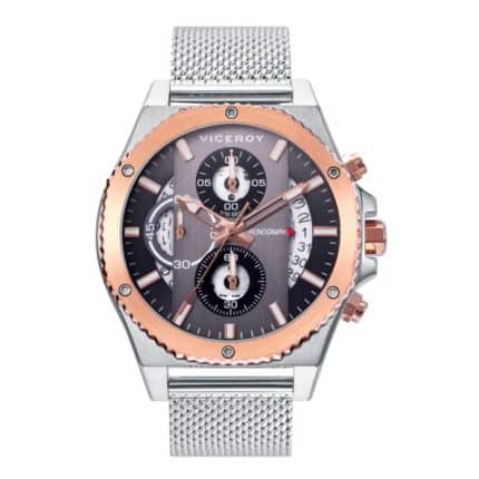 Reloj Viceroy Magnum Crono bicolor reloj de hombre crono pamplona comprar online viceroy joyerías juan luis larráyoz