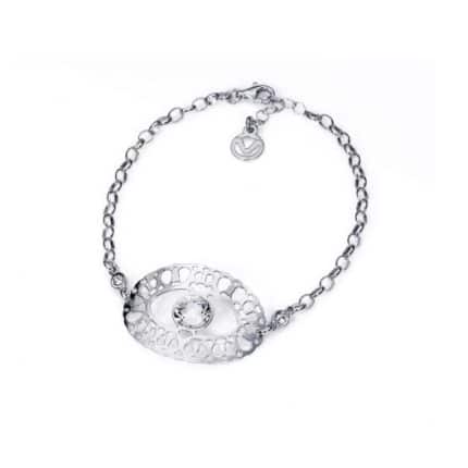 Pulsera de plata Viceroy cristal comprar pulseras de plata en pamplona ofertas outlet joyería juan luis larráyoz